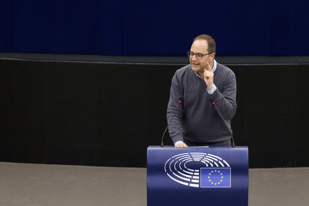 Plenartagung im EU-Parlament in Straßburg