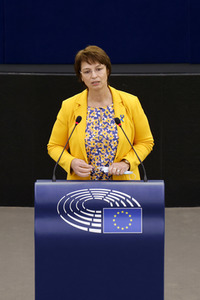 Plenartagung im EU-Parlament in Straßburg