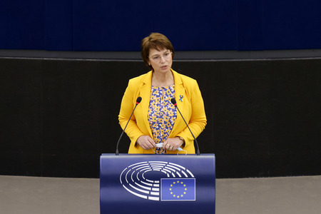 Plenartagung im EU-Parlament in Straßburg