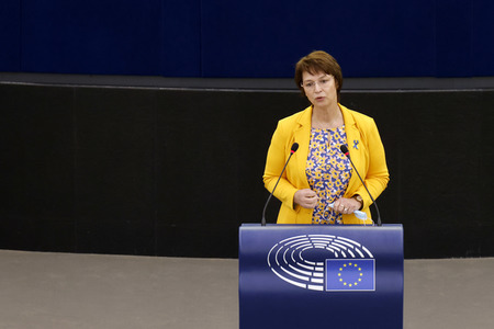 Plenartagung im EU-Parlament in Straßburg