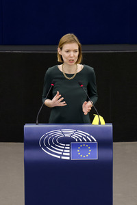 Plenartagung im EU-Parlament in Straßburg