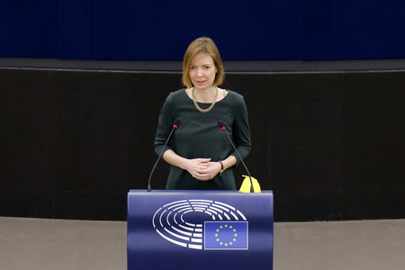 Plenartagung im EU-Parlament in Straßburg