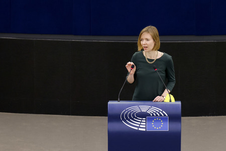 Plenartagung im EU-Parlament in Straßburg