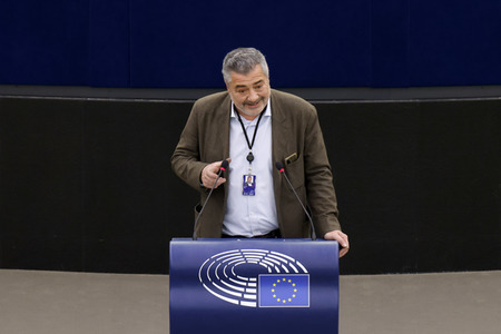 Plenartagung im EU-Parlament in Straßburg