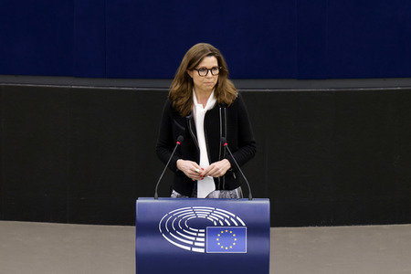 Plenartagung im EU-Parlament in Straßburg