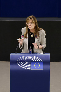 Plenartagung im EU-Parlament in Straßburg