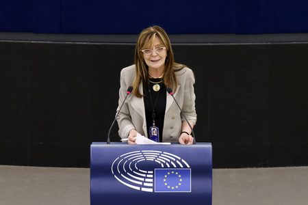 Plenartagung im EU-Parlament in Straßburg