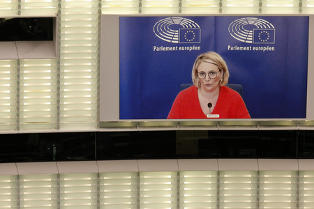 Plenartagung im EU-Parlament in Straßburg