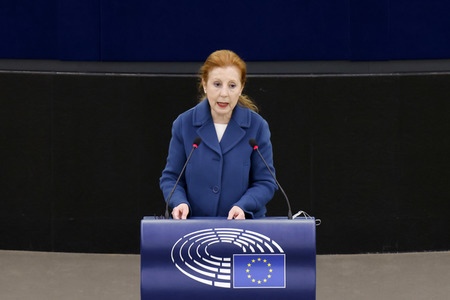 Plenartagung im EU-Parlament in Straßburg