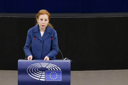 Plenartagung im EU-Parlament in Straßburg