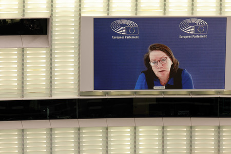 Plenartagung im EU-Parlament in Straßburg