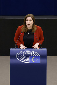 Plenartagung im EU-Parlament in Straßburg