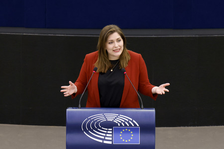 Plenartagung im EU-Parlament in Straßburg