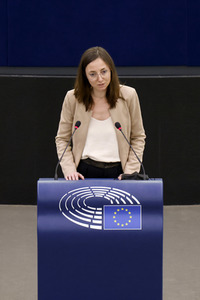 Plenartagung im EU-Parlament in Straßburg