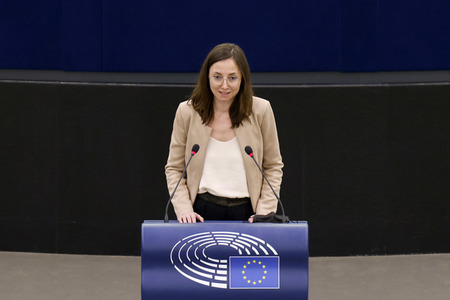 Plenartagung im EU-Parlament in Straßburg