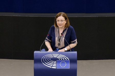 Plenartagung im EU-Parlament in Straßburg