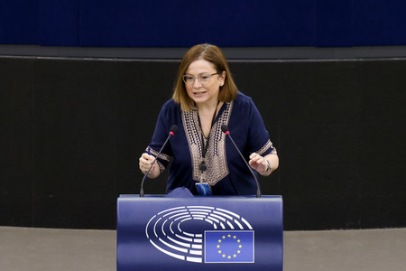 Plenartagung im EU-Parlament in Straßburg