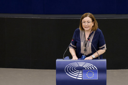 Plenartagung im EU-Parlament in Straßburg