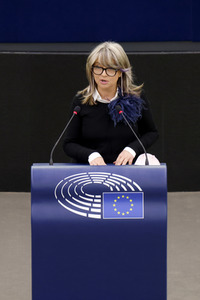 Plenartagung im EU-Parlament in Straßburg