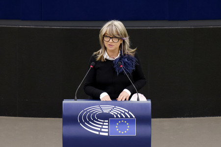 Plenartagung im EU-Parlament in Straßburg