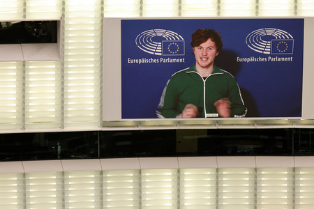 Plenartagung im EU-Parlament in Straßburg