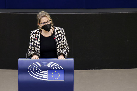 Plenartagung im EU-Parlament in Straßburg