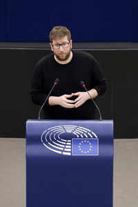 Plenartagung im EU-Parlament in Straßburg
