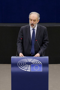 Plenartagung im EU-Parlament in Straßburg