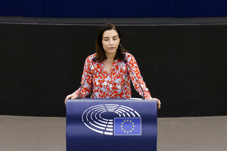 Plenartagung im EU-Parlament in Straßburg