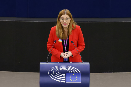 Plenartagung im EU-Parlament in Straßburg