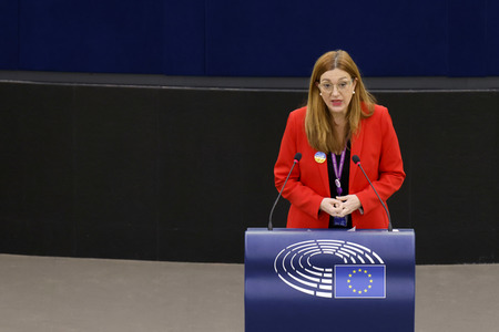 Plenartagung im EU-Parlament in Straßburg