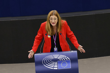 Plenartagung im EU-Parlament in Straßburg