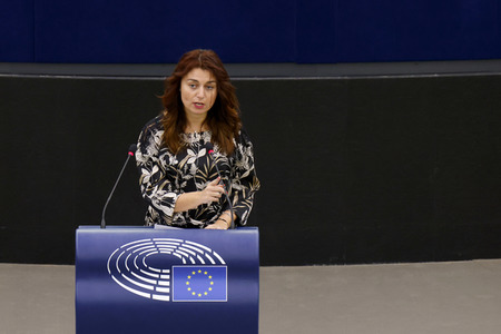 Plenartagung im EU-Parlament in Straßburg