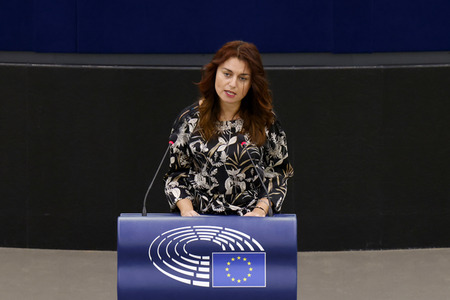 Plenartagung im EU-Parlament in Straßburg