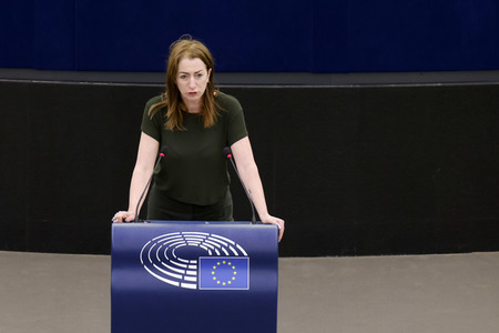 Plenartagung im EU-Parlament in Straßburg