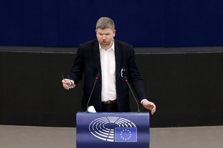 Plenartagung im EU-Parlament in Straßburg