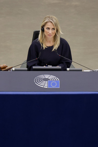 Plenartagung im EU-Parlament in Straßburg