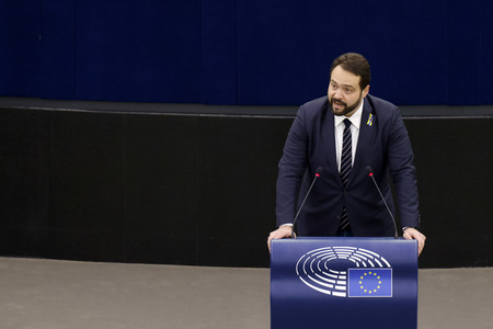 Plenartagung im EU-Parlament in Straßburg