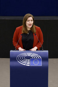 Plenartagung im EU-Parlament in Straßburg