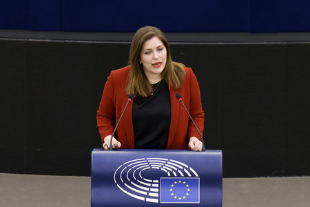 Plenartagung im EU-Parlament in Straßburg