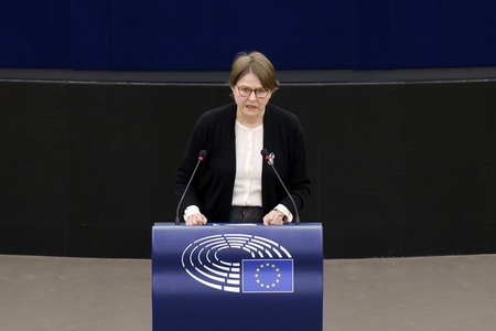 Plenartagung im EU-Parlament in Straßburg