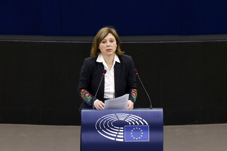 Plenartagung im EU-Parlament in Straßburg