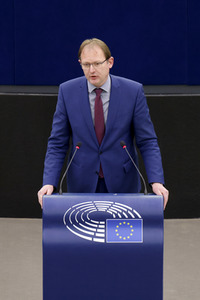 Plenartagung im EU-Parlament in Straßburg