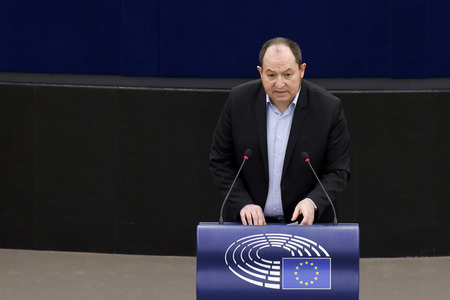 Plenartagung im EU-Parlament in Straßburg
