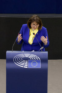 Plenartagung im EU-Parlament in Straßburg