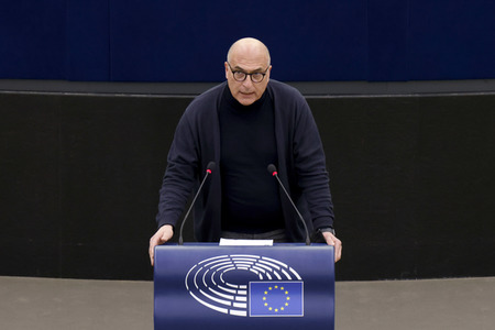 Plenartagung im EU-Parlament in Straßburg