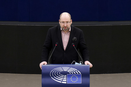 Plenartagung im EU-Parlament in Straßburg