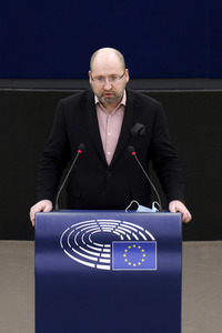Plenartagung im EU-Parlament in Straßburg