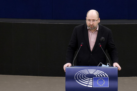 Plenartagung im EU-Parlament in Straßburg