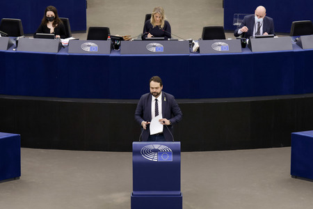 Plenartagung im EU-Parlament in Straßburg